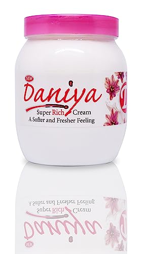 Daniya Rose Scented Body Cream - 500ml, Hydrating & Nourishing Moisturizer for Dry Skin - Perfect for Daily Use & Gift Giving