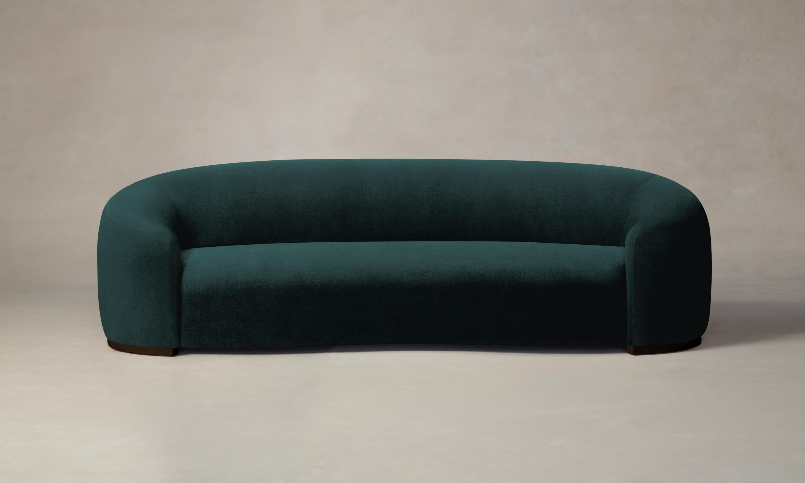 Luxury Chelsea Sofa - Performance Velvet Emerald Green Upholstery for Living Room & Lounge | Modern Comfort & Style for Home Decor