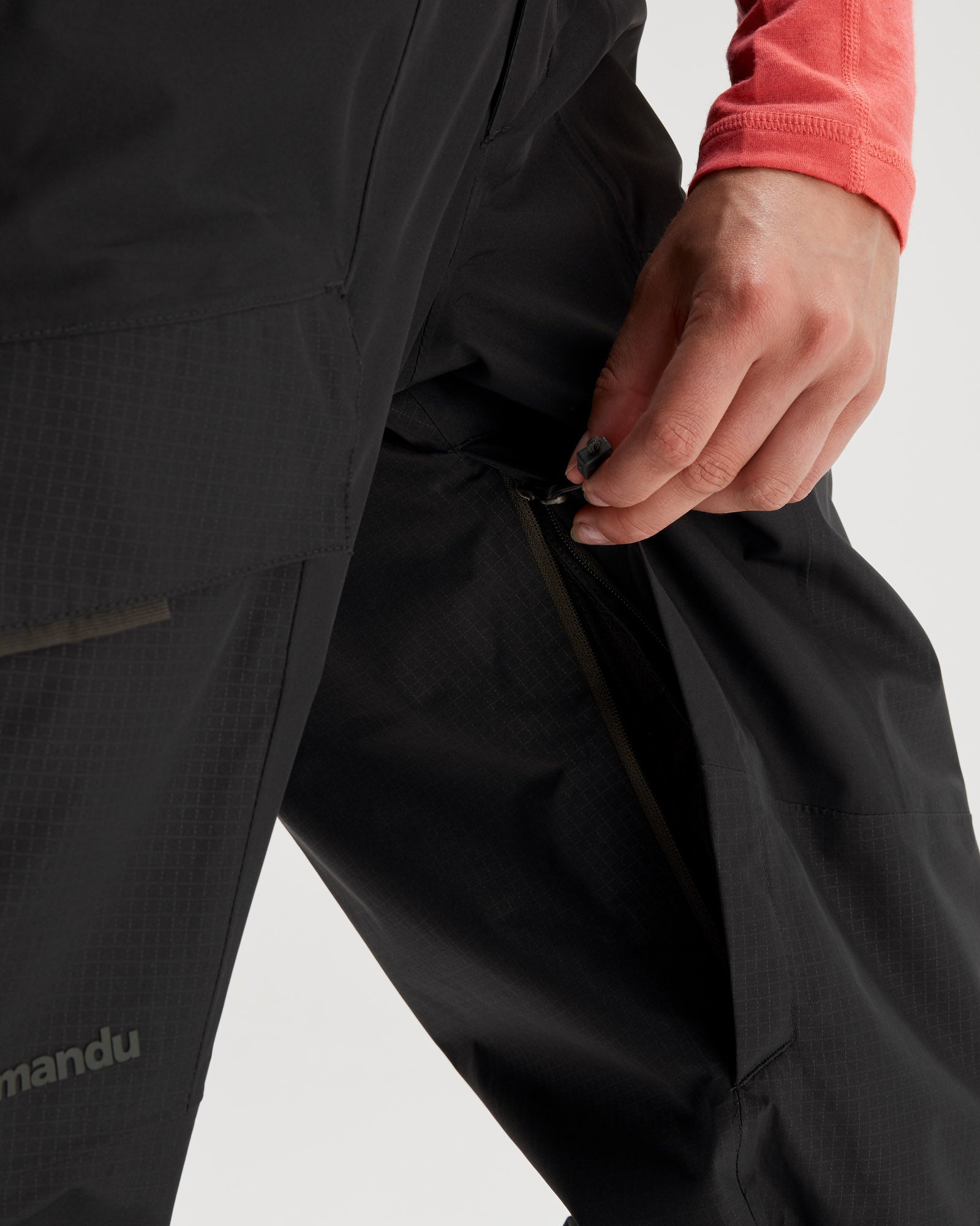 Women's PWDR Days 2L Shell Snow Pants - Waterproof Winter Ski Pants for Women, Black Stingray Color - Perfect for Skiing, Snowboarding & Cold Weather Activities
