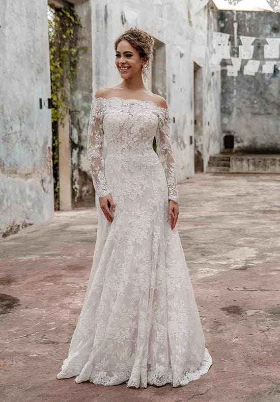 Allure C658 Women's Formal Dress Size 14 - Elegant Evening Gown for Prom, Wedding & Special Occasions