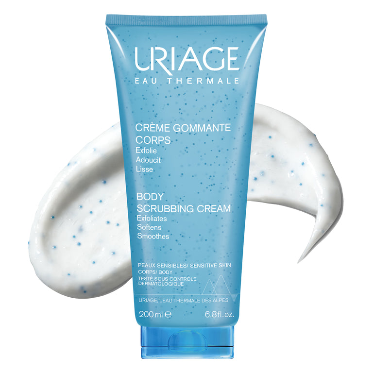 Gentle Exfoliating Body Scrub Cream for Sensitive Skin - Soothing & Hydrating Skin Care for Dry, Irritated Skin | Perfect for Shower & Spa Use