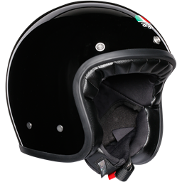 AGV X70 Mono Black Full Face Motorcycle Helmet - Lightweight, DOT & ECE Certified for Safety - Perfect for Street Biking, Racing & Commuting