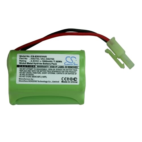 Original Banshee XB2700 Replacement Battery for Euro Pro Shark Vacuum Cleaner - Compatible with Shark Navigator, Rotator, and Rocket Models - Perfect for Home Cleaning and Pet Hair Removal