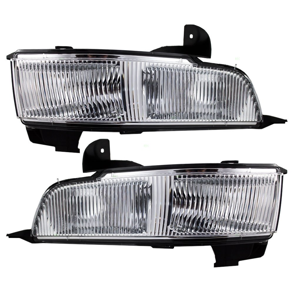 Brock Replacement Fog Lights Kit for 2006-2011 Cadillac DTS - Driver & Passenger Side (Part #25797625, 25797624) - Perfect for Night Driving & Enhanced Visibility in Foggy Conditions