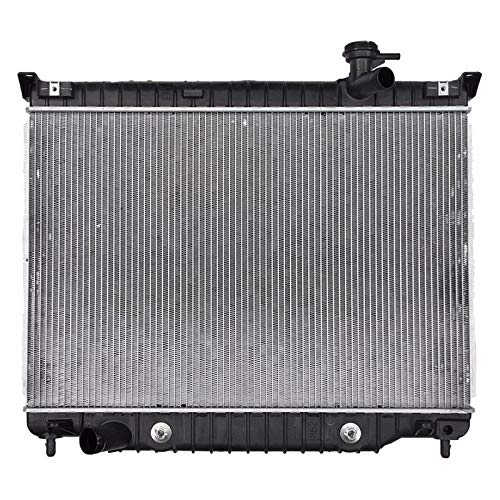8012458 High-Performance Aluminum Radiator - Perfect for Car Cooling & Engine Overheating Prevention | Ideal for Sedans, SUVs & Trucks