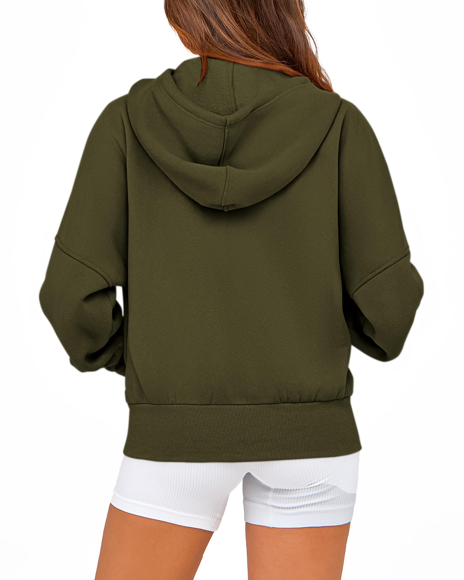 BTFBM Women's Zip Up Hoodies - Long Sleeve Fleece Sweatshirt with Hood | Y2K Fashion Trend 2025 | Cozy Fall & Winter Outerwear for Casual Wear, Street Style & Layering