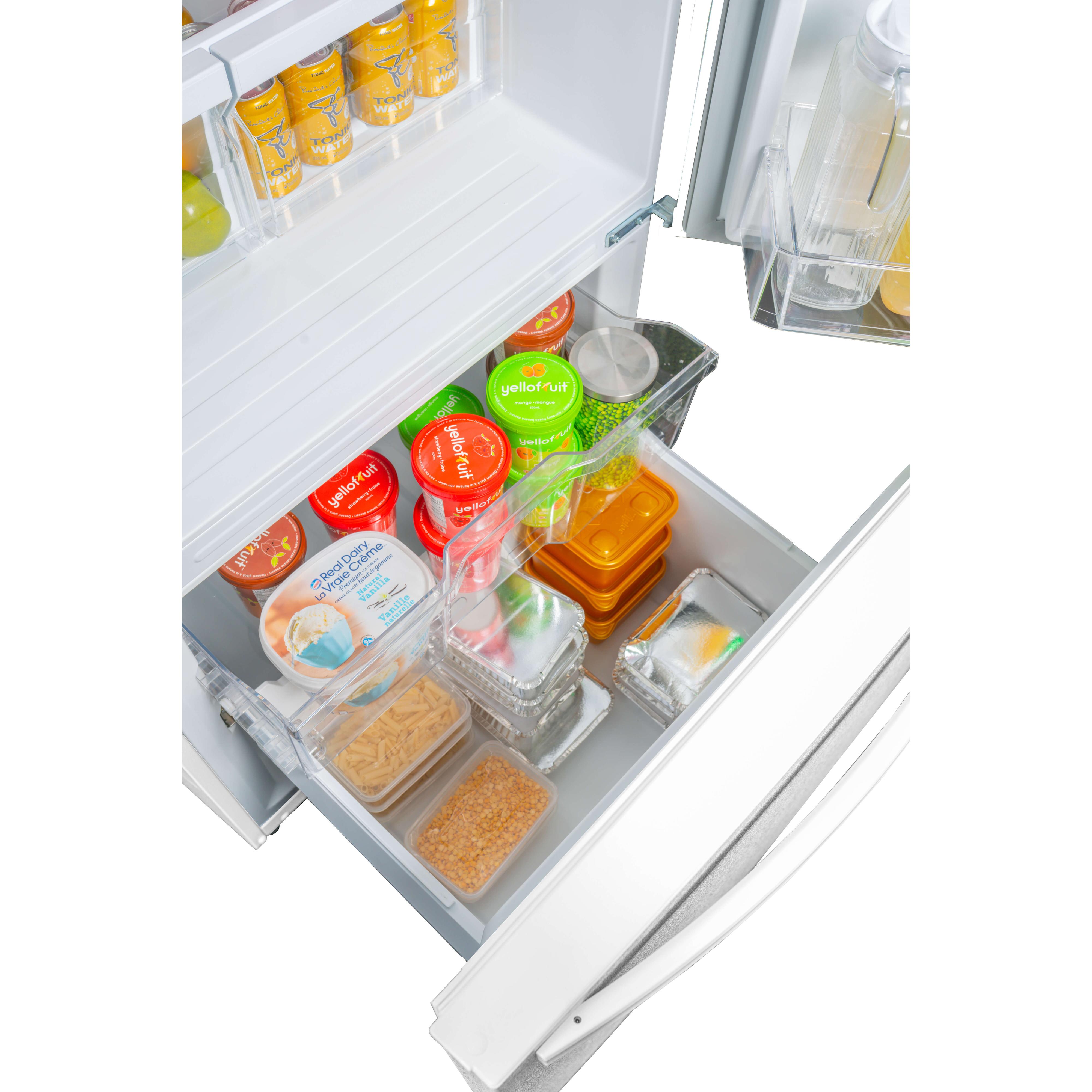 Danby 30-Inch Bottom Freezer Refrigerator, 18.7 cu ft Energy Star Rated - Perfect for Apartments, Small Kitchens & Office Break Rooms