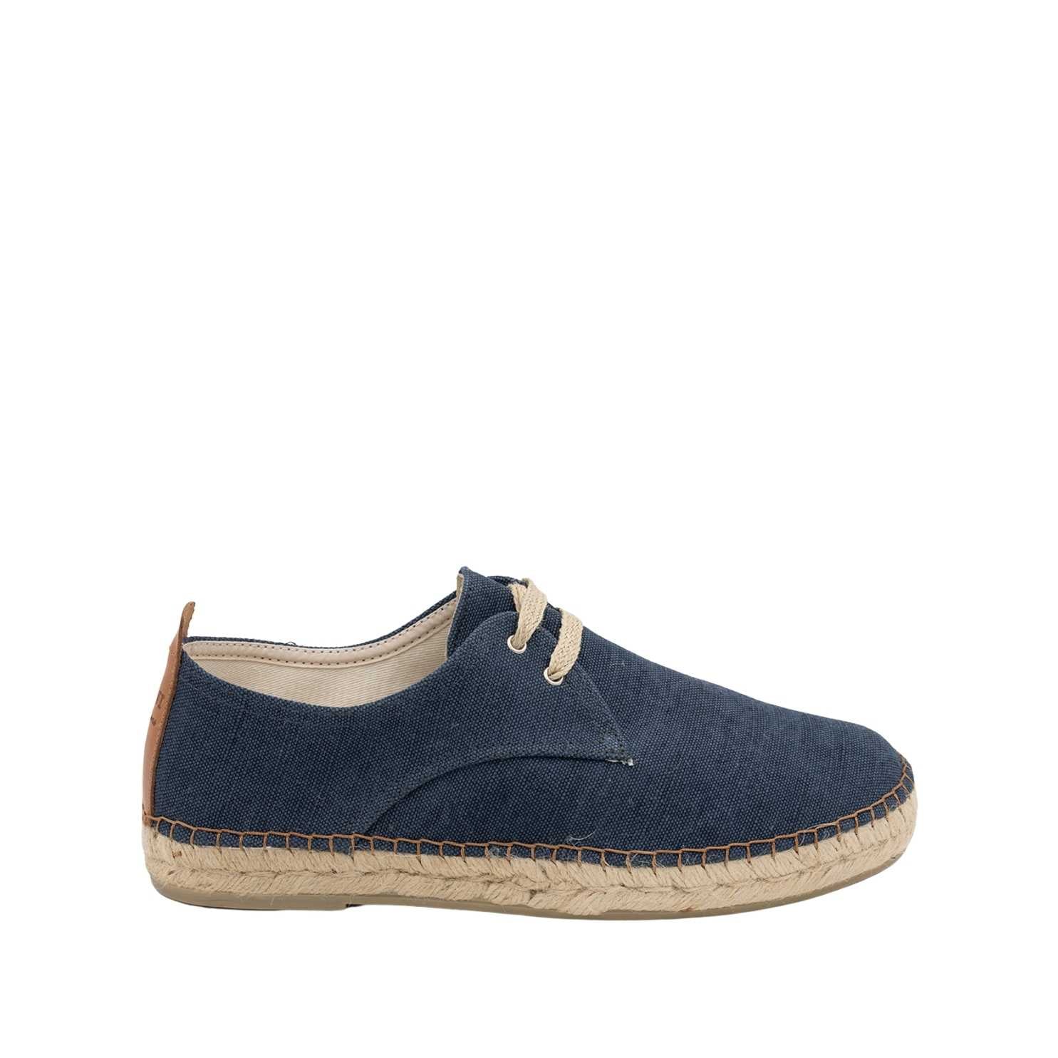 Men's Basic Canvas Espadrilles - Comfortable Slip-On Summer Shoes for Casual Wear, Beach & Outdoor Activities