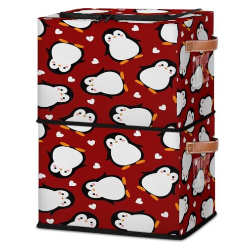 Cute Penguin Heart Cartoon