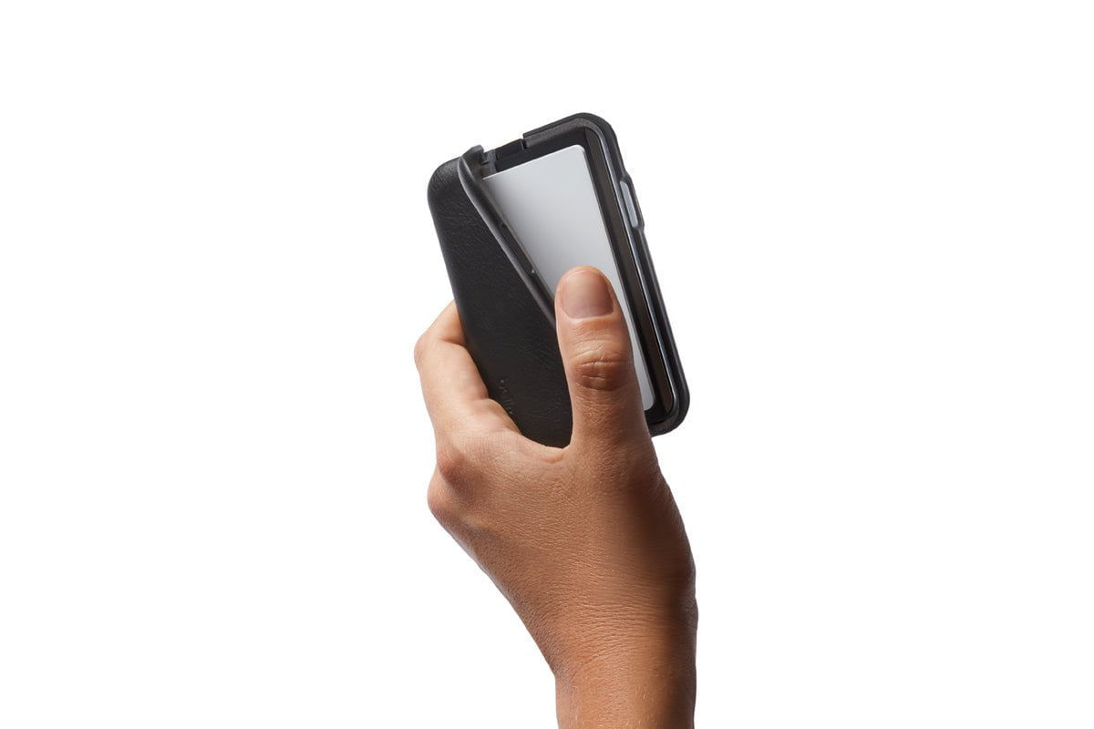 Bellroy Flip Case Second Edition - Premium Leather Phone Wallet for iPhone & Samsung - Slim RFID Blocking Card Holder - Perfect for Travel & Everyday Use