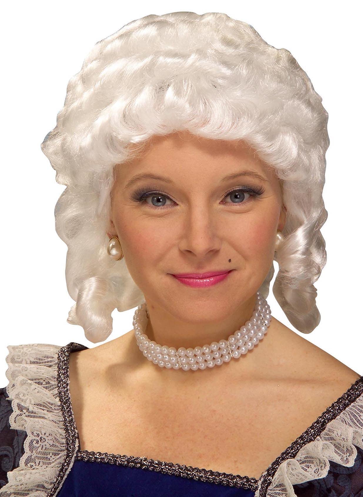 Women's Big Red Costume Wig - Long Curly Halloween Party Wig for Cosplay, Themed Events & Dress-Up - Perfect for Halloween, Christmas, and Costume Parties