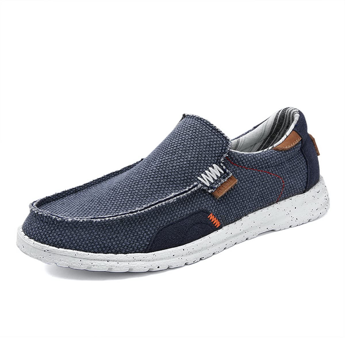 **Men's Slip-On Loafers - Lightweight Comfortable Non-Slip Boat Shoes for Walking & Casual Wear | Perfect for Outdoor Activities, Travel & Office**