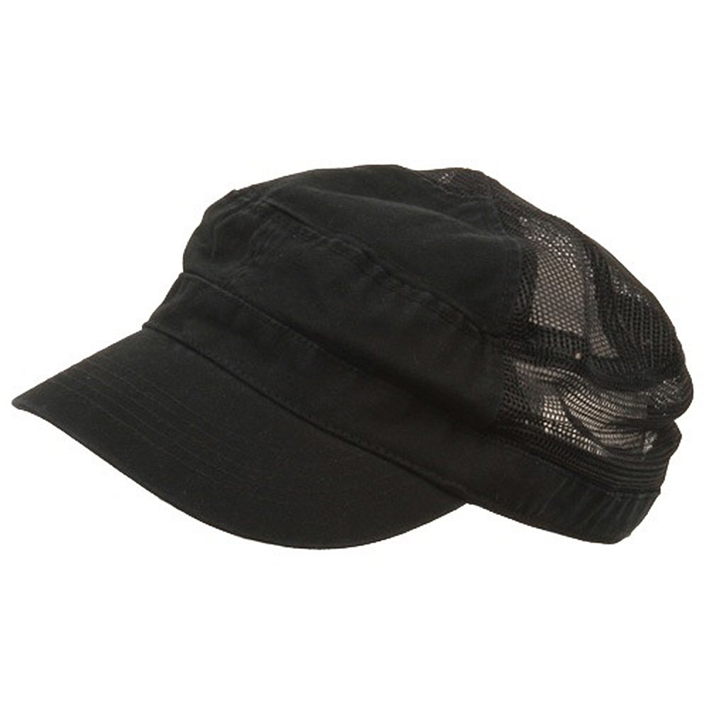 e4Hats.com - Premium Enzyme Mesh Army Cap for Men | Breathable Military Style Hat for Outdoor Activities, Hiking & Camping
