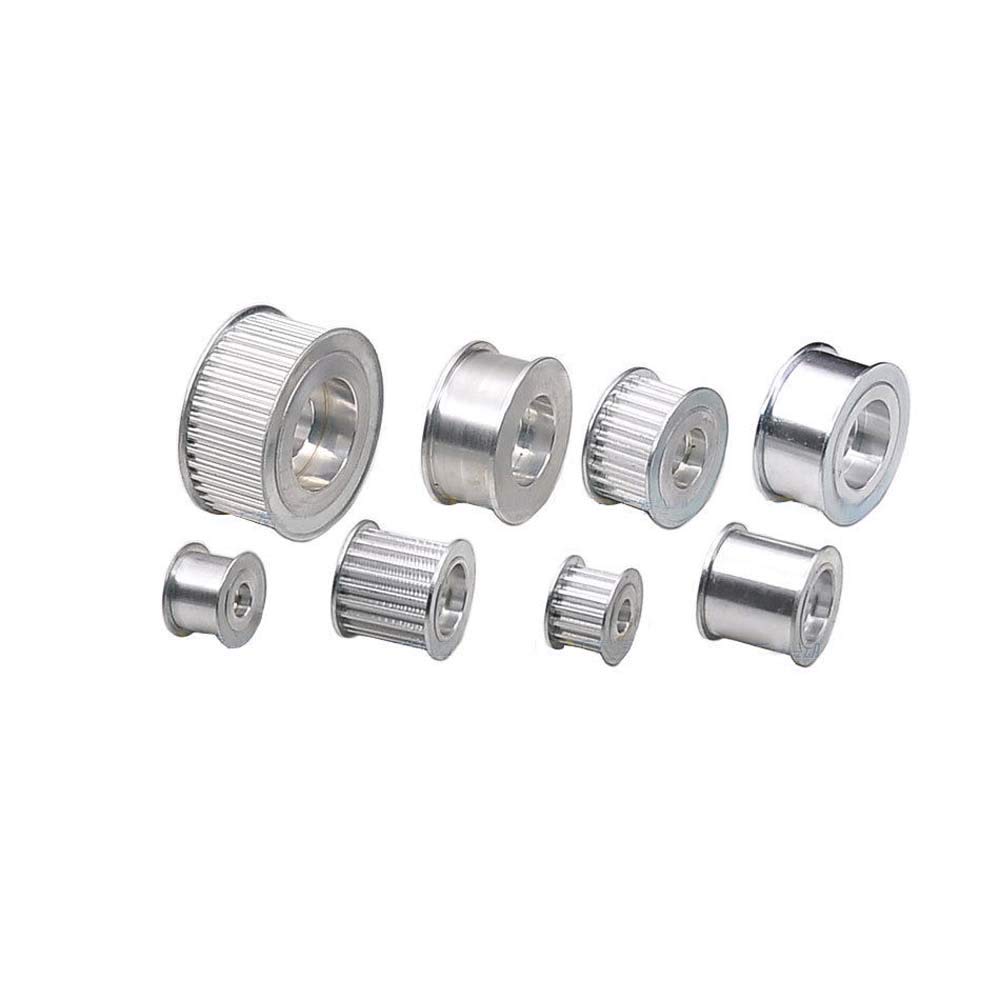 5M 16T Timing Belt Pulley Smooth Idler Pulley 6mm Bore for 15mm Width Belt (16mm Teeth Width) - Perfect for 3D Printers, CNC Machines, and Industrial Automation Equipment