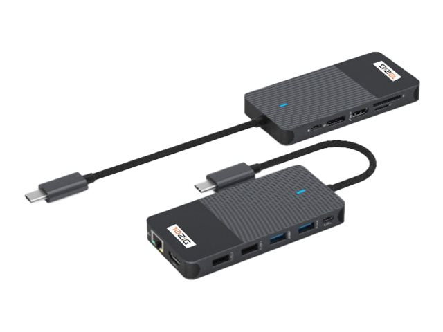 10ZiG USB C Docking Station with 2 x HDMI, DisplayPort, USB C, 1GbE, 100W Power Delivery - Perfect for Home Office & Remote Work (Model 9070)