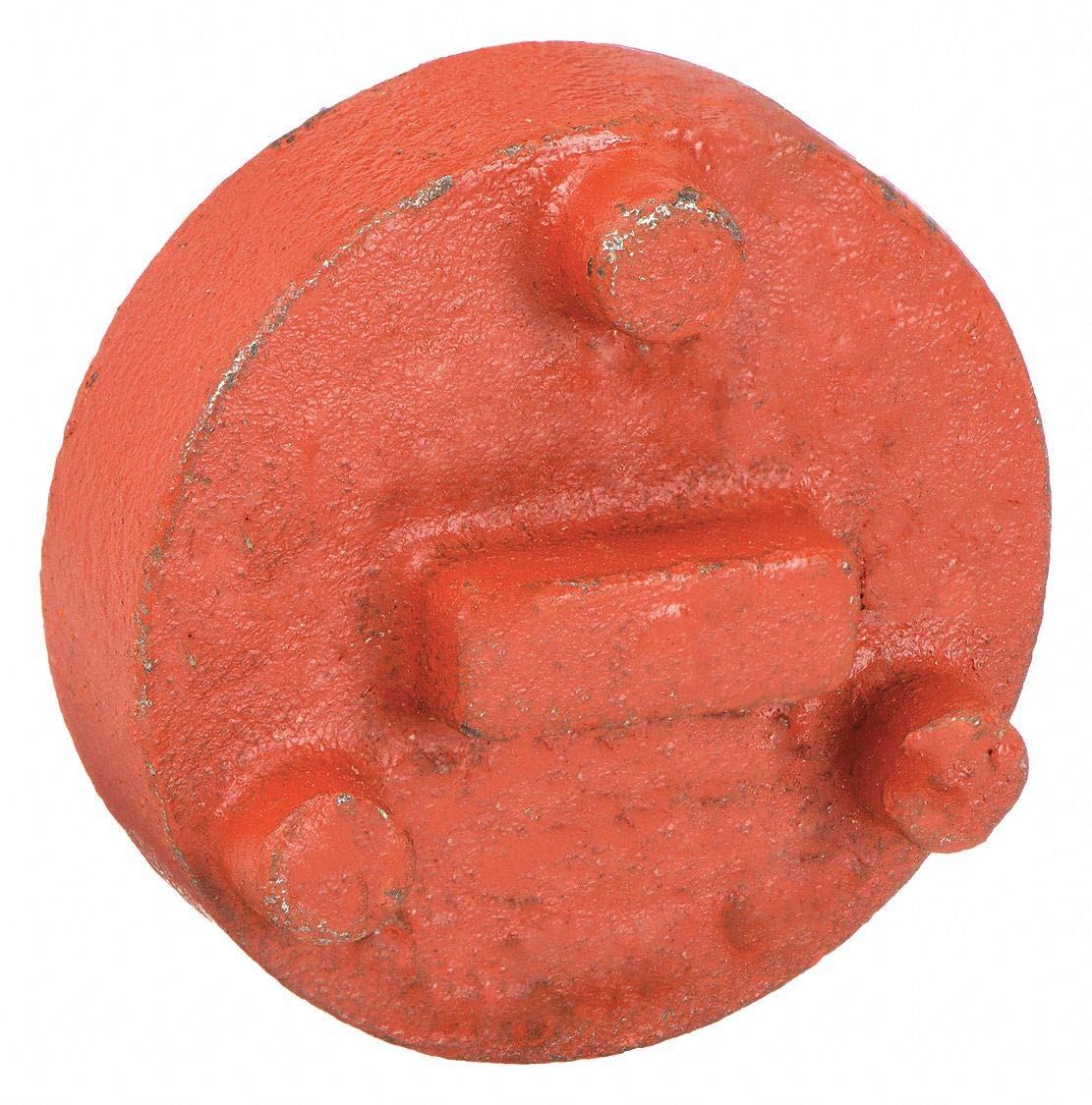 4 Inch Iron Pipe Cap - 1000 PSI Pressure Rating - Heavy Duty for Plumbing, Gas Lines & Industrial Piping Systems