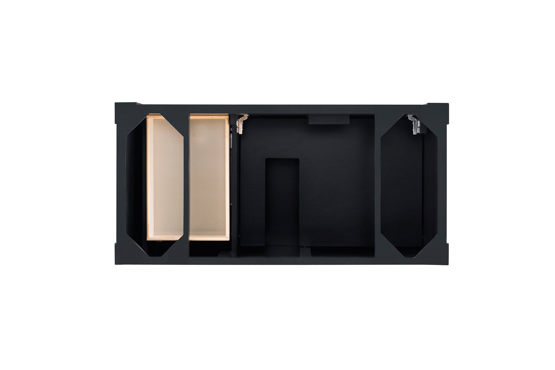 Brookfield 48-Inch Antique Black Single Bathroom Vanity with Sink - Perfect for Modern and Traditional Home Decor