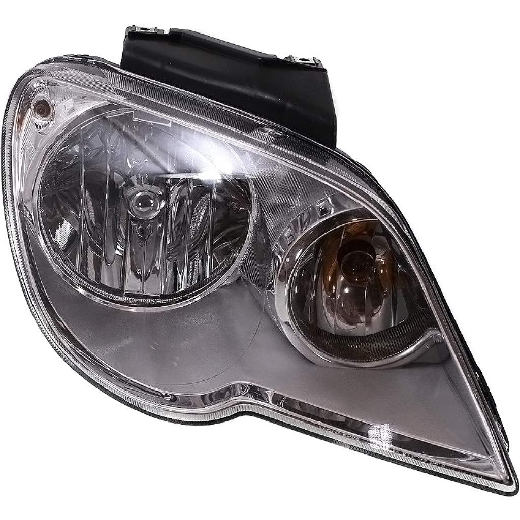 2007-2008 Chrysler Pacifica Passenger Side Headlight Assembly Replacement - 5113060AE | Perfect for Night Driving & Auto Restoration Projects