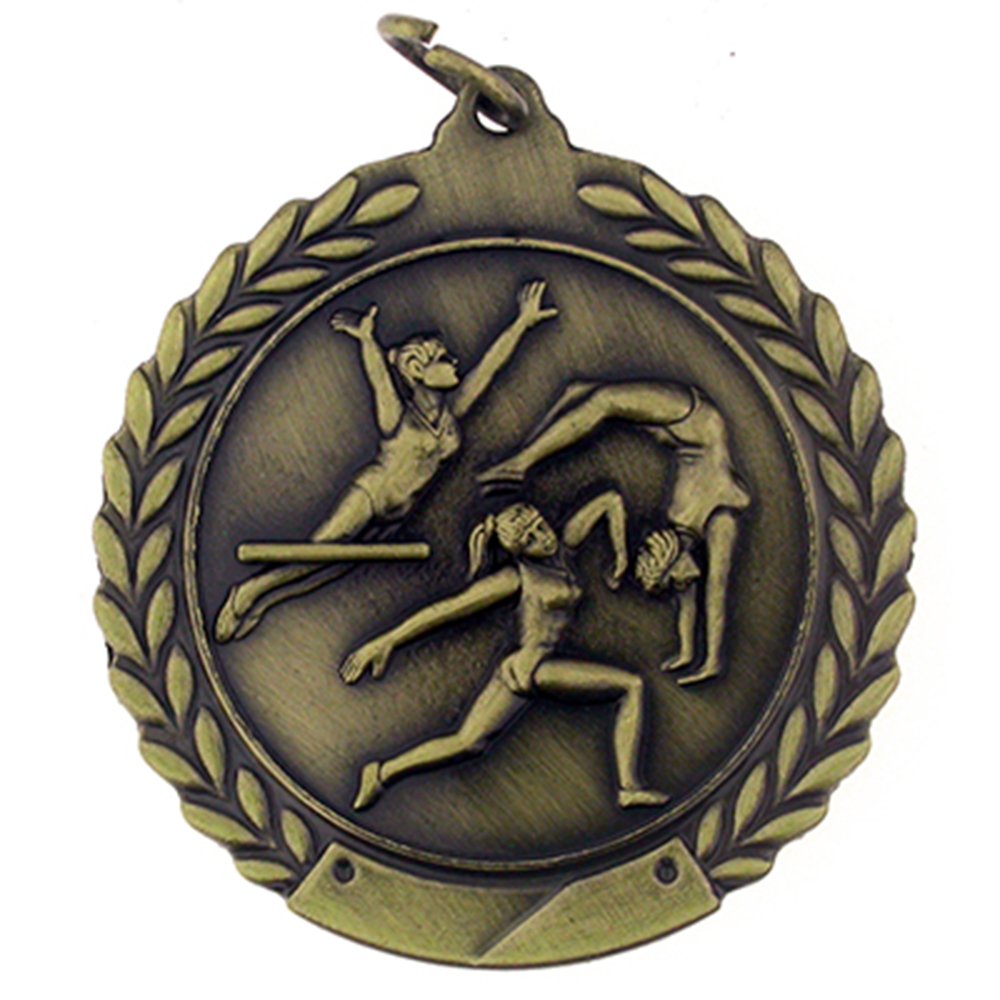 Gymnastics Medals for Women - Custom Awards for Individuals & Teams | Perfect for Competitions, Tournaments & Recognition Events