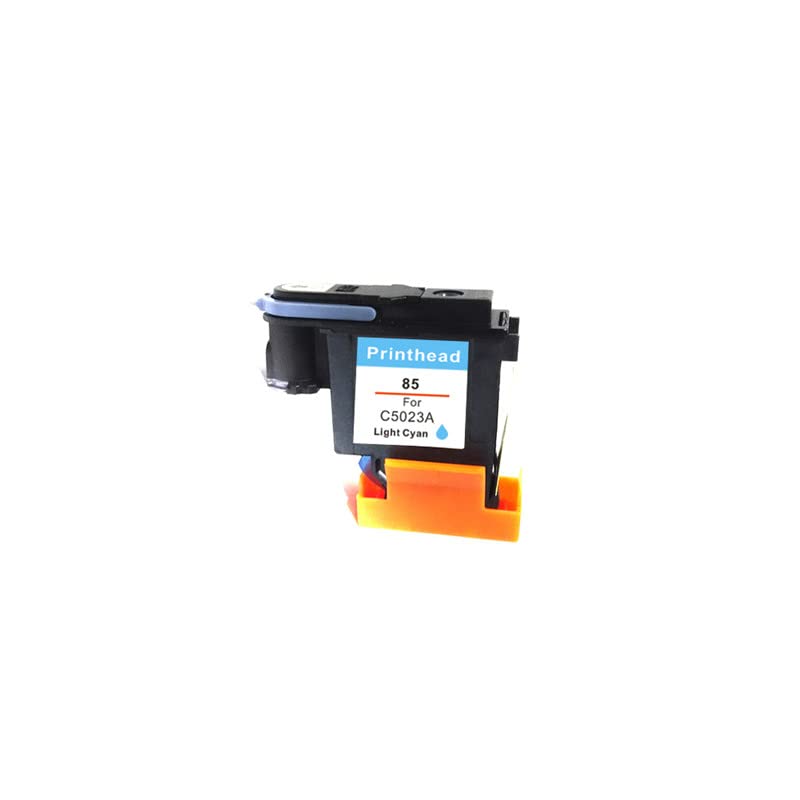 Compatible HP 84 85 Printer Head Replacement for HP Designjet 30/90r/130 Series - Light Cyan Printhead (1PC) - Perfect for Office Printing & Large Format Design Projects
