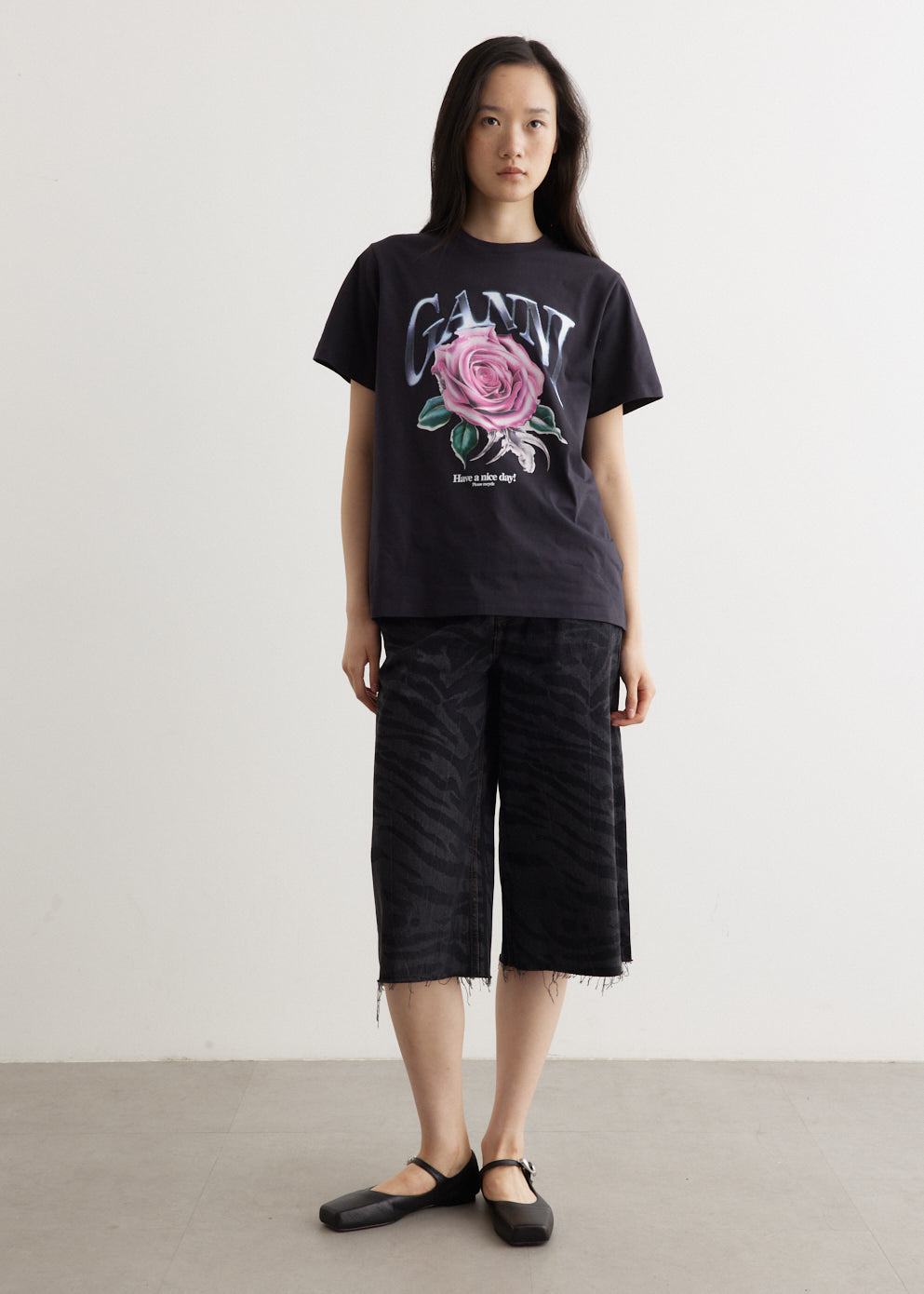 Soft Basic Jersey Rose Relaxed T-Shirt for Women - Comfortable Casual Tee for Everyday Wear, Lounge, and Outings