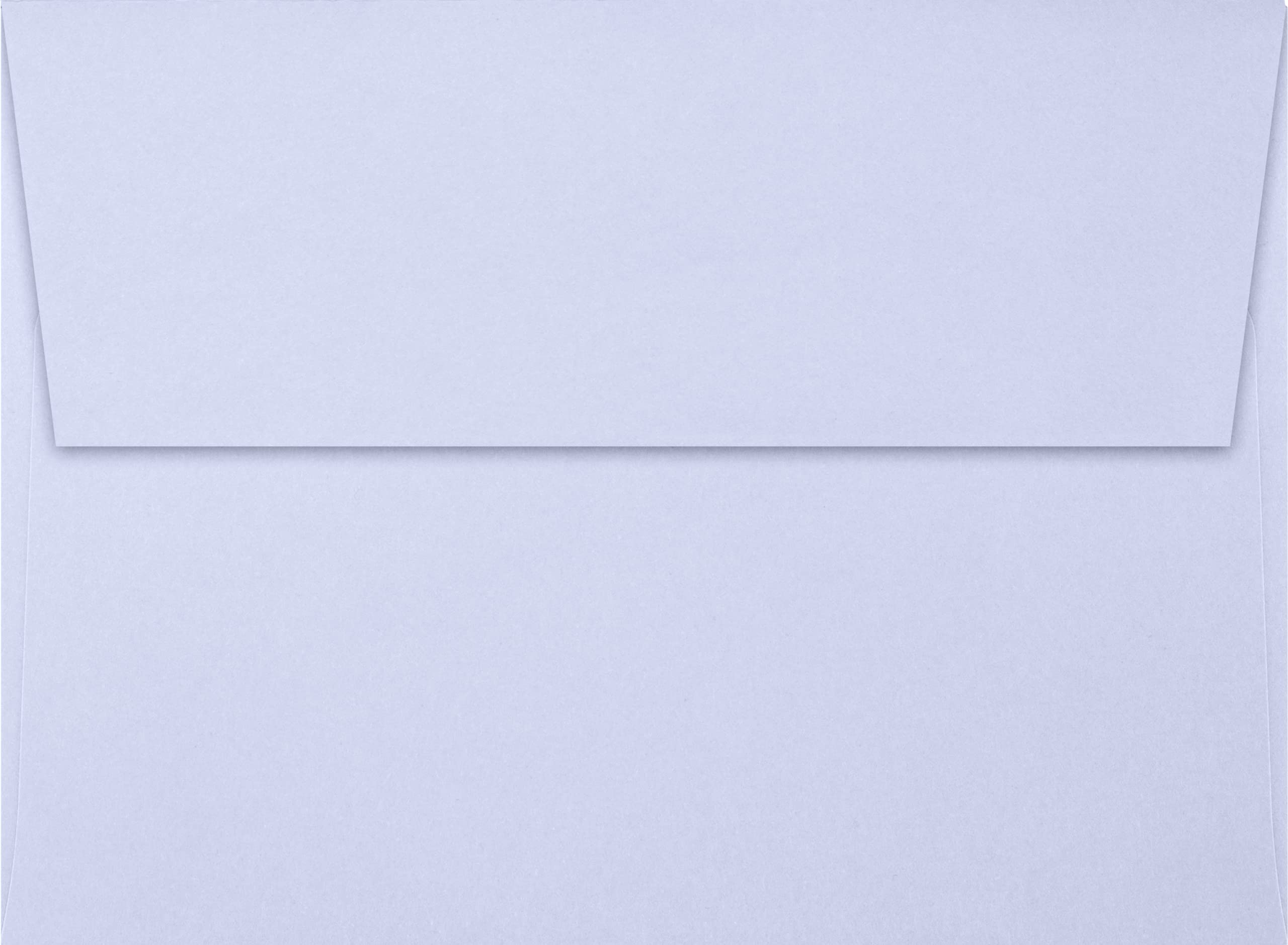 LUXPAPER A7 Invitation Envelopes 5x7 Cards - 80 lb. Lilac Purple Printable Envelopes with Peel & Press Seal - 1000 Pack (5.25x7.25 in) - Perfect for Wedding Invitations, Greeting Cards, Business Correspondence & Special Events