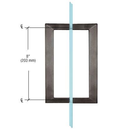 CRL SQ8X8BBRZ Brushed Bronze 8