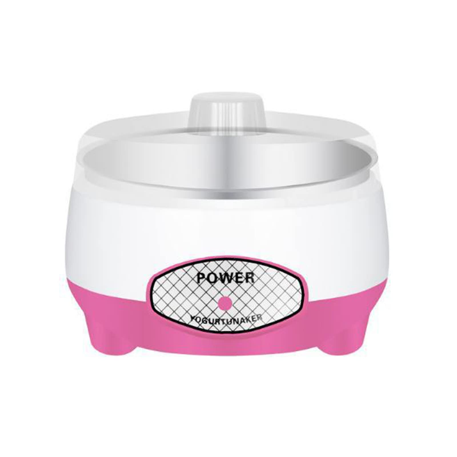 Premium Stainless Steel Electric Yogurt Maker - Portable Homemade Greek Yogurt, Cheese & Natto Machine - Perfect for Kitchen, Camping & Healthy Snacks