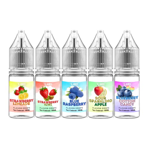 Best Flavored Drops for Chubby Bottles - Sugar-Free Liquid Flavor Enhancer for Water, Tea & Coffee - Perfect for Home, Office & Gym Hydration