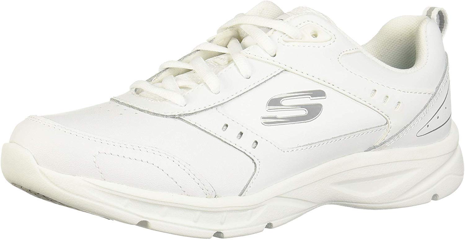 Skechers Women's Mystics - Comfortable Slip-On Casual Shoes for Walking, Work & Everyday Wear | Lightweight & Breathable Sneakers for Women