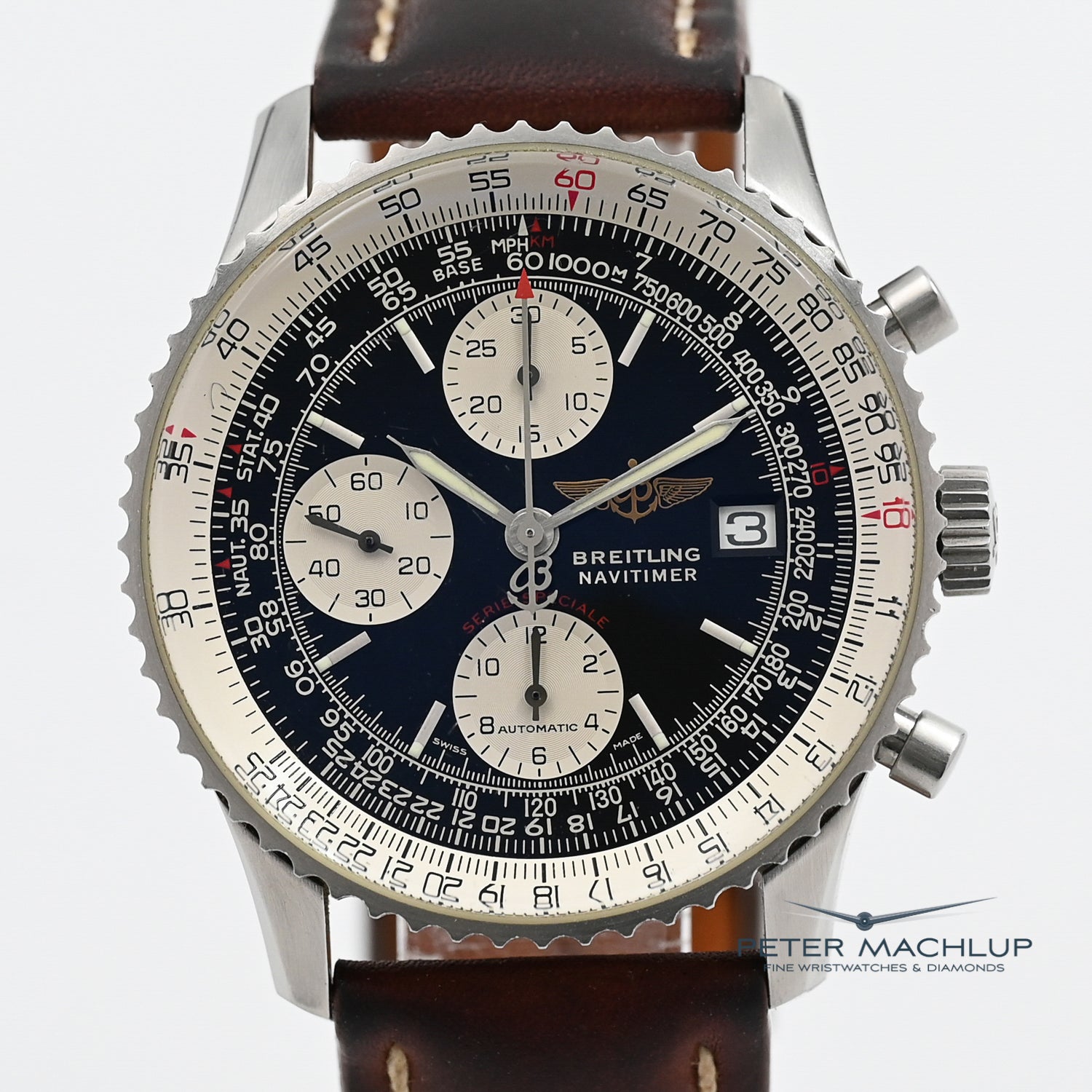 Breitling Navitimer Fighters Men's Chronograph Watch - Luxury Pilot & Aviation Timepiece for Travel, Business & Special Occasions