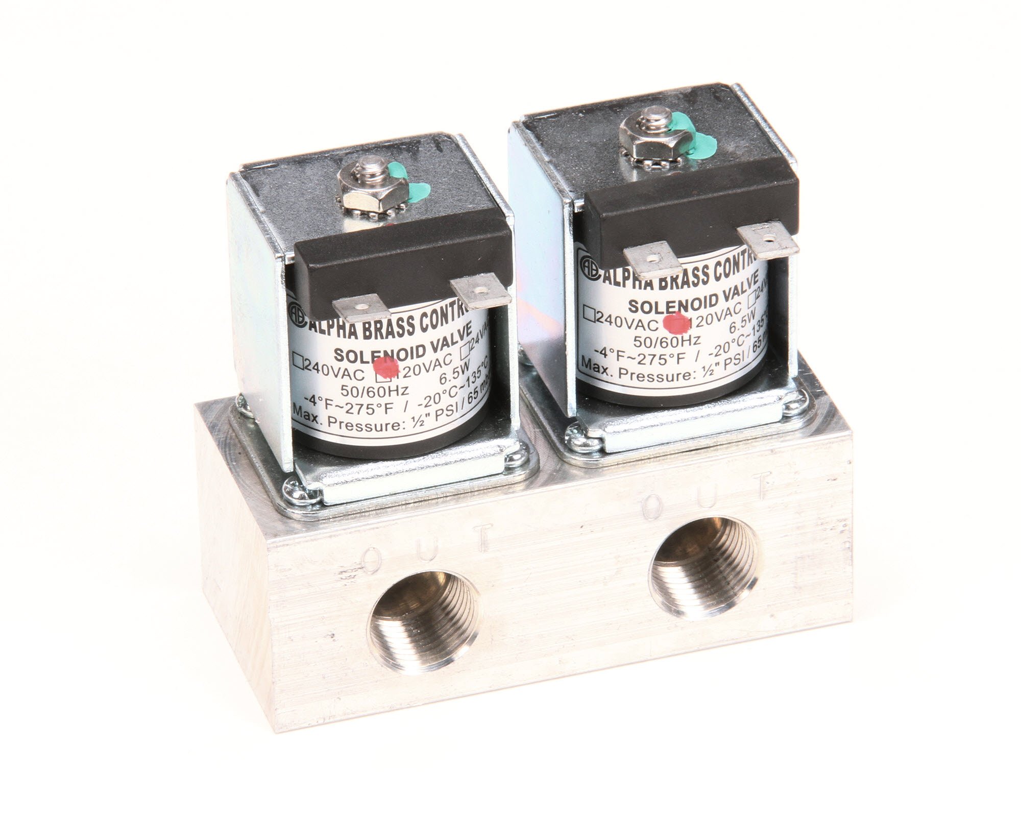 Jade 4615500000 Double Solenoid Valve - FJD 01 Hydraulic/Pneumatic Control for Industrial Automation & Machinery
