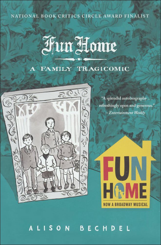 Fun Home: A Family Tragicomic - Graphic Novel Memoir | Perfect for Book Clubs & LGBTQ+ Literature Fans