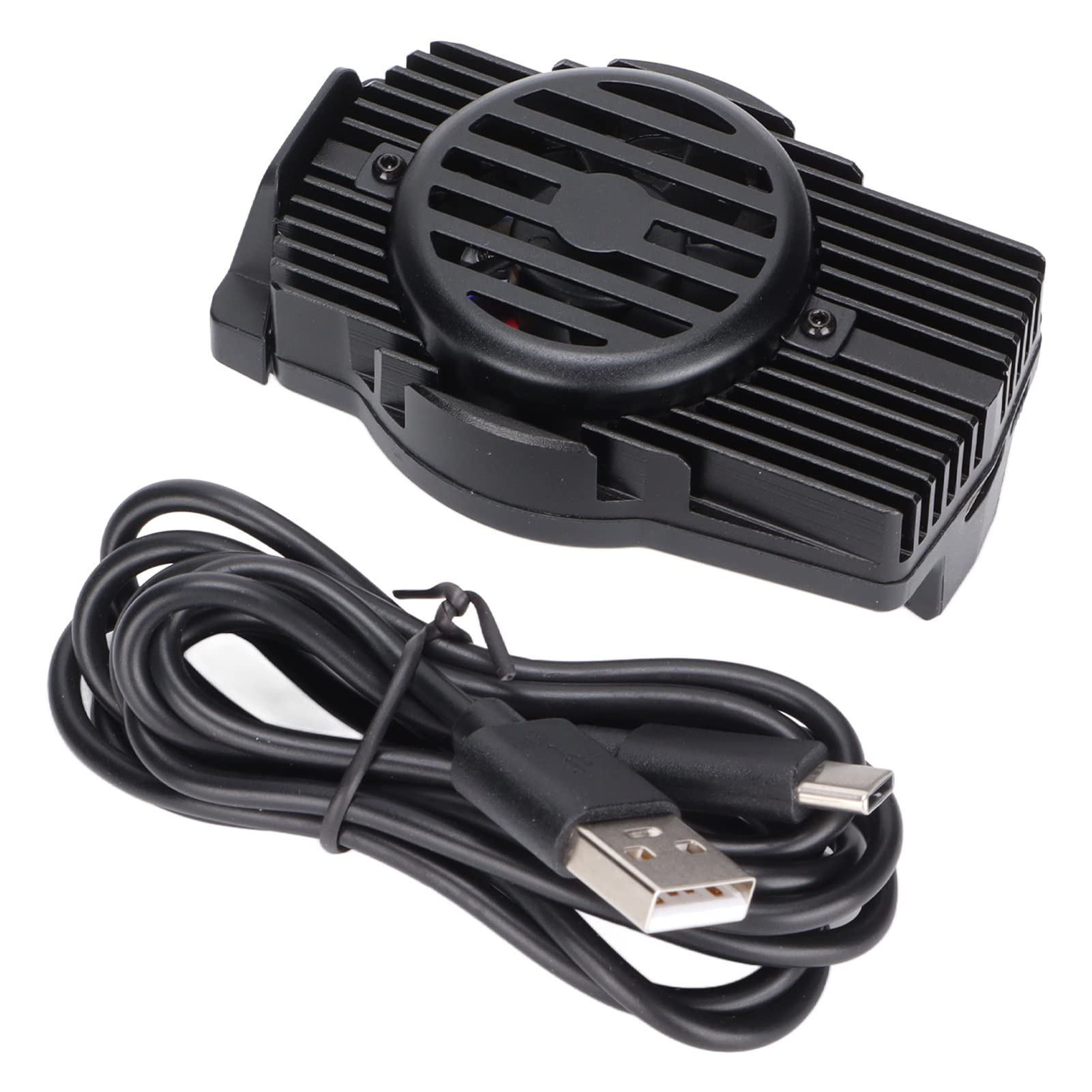 Restokki Semiconductor Phone Cooler with LED Light - Universal Mobile Phone Radiator & Cooling Fan for Android & iOS - Perfect for Gaming, Streaming & Overheating Prevention