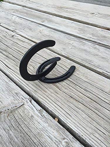 Heavy Duty Horseshoe Hooks for Wall - Rustic Iron Hanging Hooks for Coats, Hats, Keys & Home Decor - Perfect for Farmhouse, Barn, and Western Style Decor