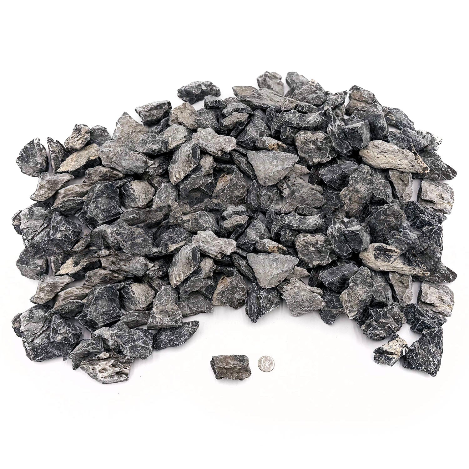Premium Seiryu Stone for Aquascaping - Natural Japanese Rock for Fish Tanks, Aquariums & Zen Gardens - Perfect for Shrimp Habitats, Planted Tanks & Decorative Landscaping