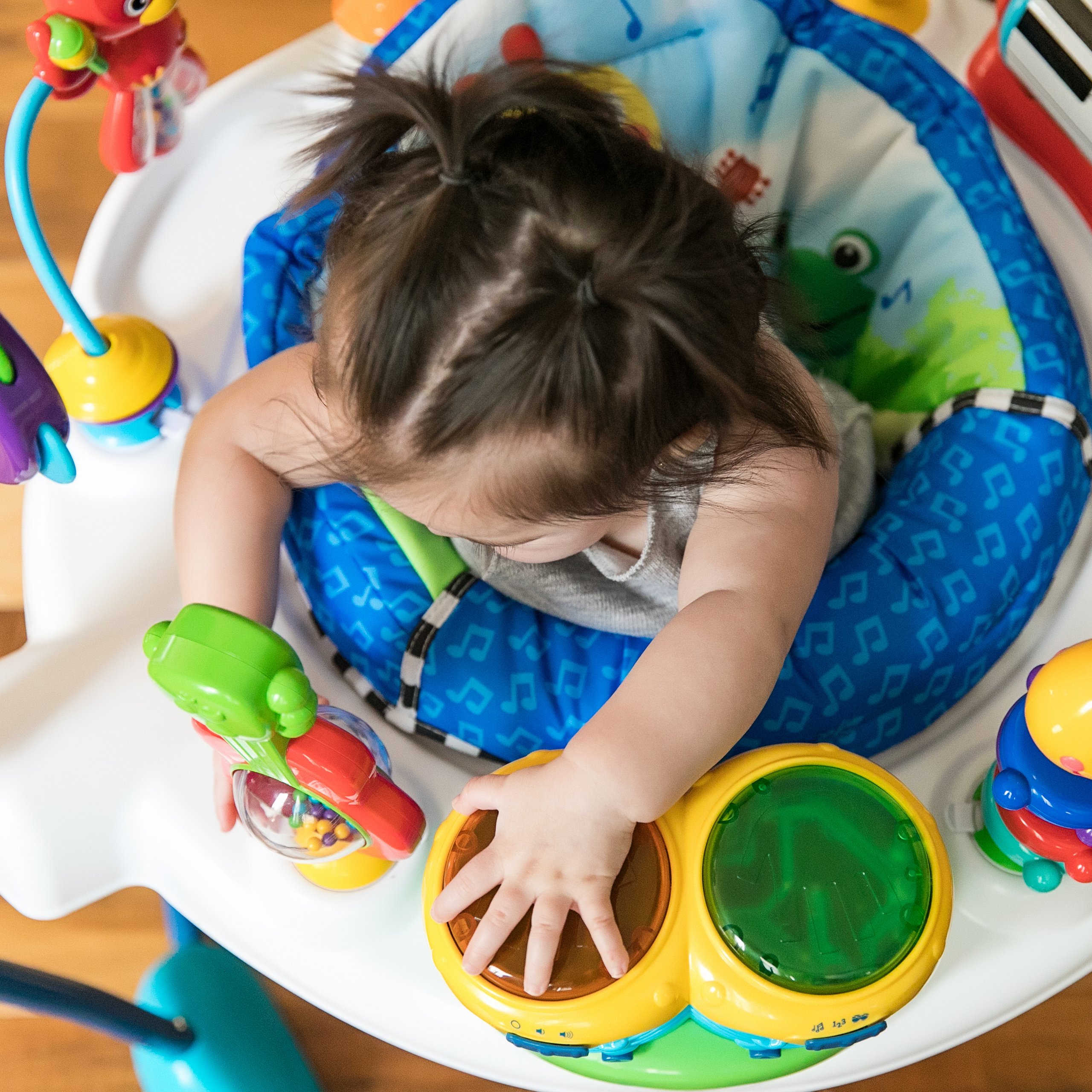 Baby Einstein Neighborhood Symphony Activity Jumper - Interactive Infant Entertainer with Lights, Music & Developmental Toys for Babies 6+ Months (Up to 25 lbs) | Perfect for Playtime, Learning & Motor Skills Development | Unisex Design for Boys & Girls