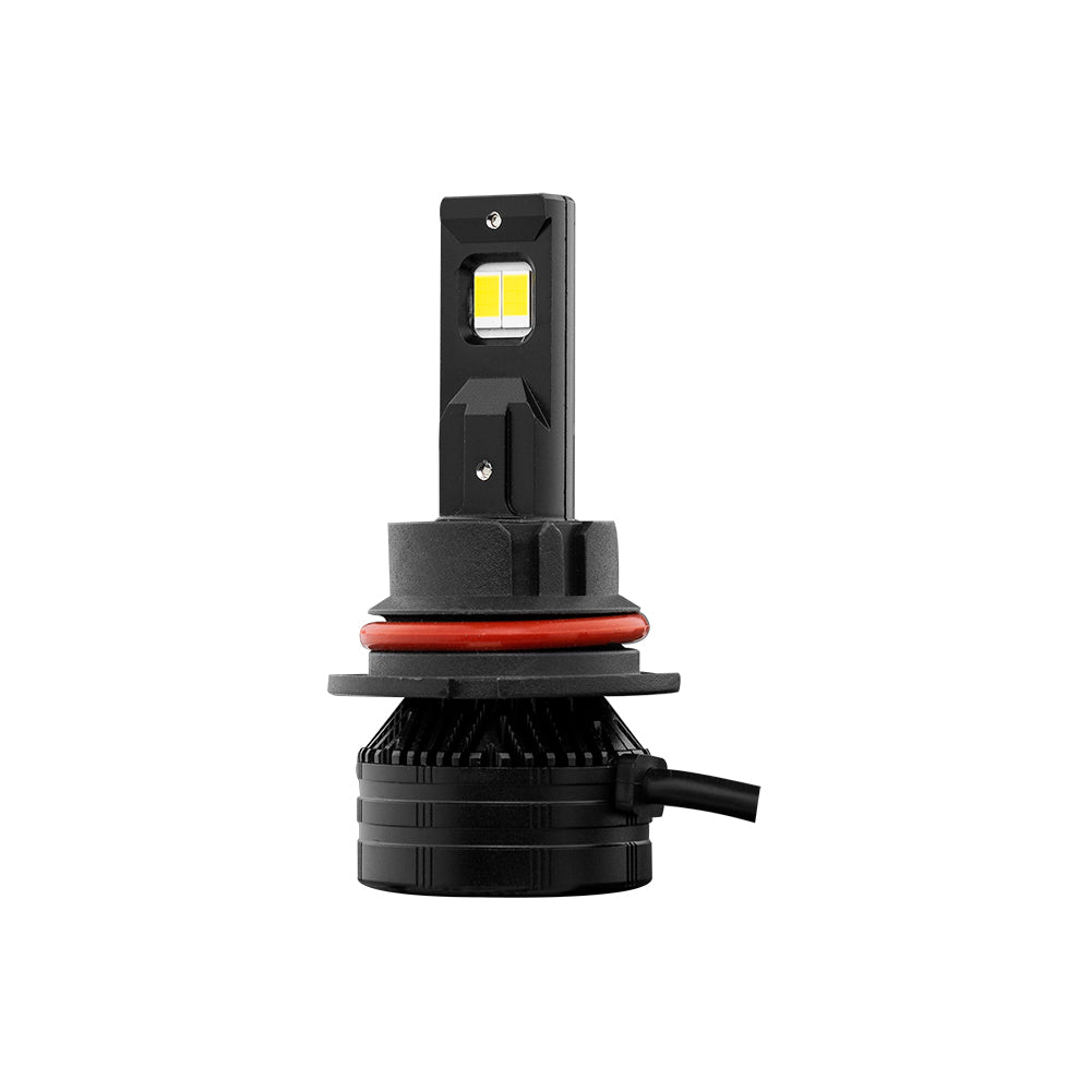 VISION 9007 High/Low CSP LED Conversion Kit - 6000K Cool White Light - 15000/10000 Lumens - 150/100 Watts - Perfect for Car Headlight Upgrades & Night Driving Safety