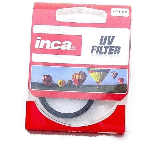 Inca 37mm UV Filter for Camera Lens - Protects Against Dust, Scratches & Haze - High-Quality Optical Glass - Ideal for DSLR, Mirrorless & Video Cameras (Perfect for Outdoor Photography & Travel)