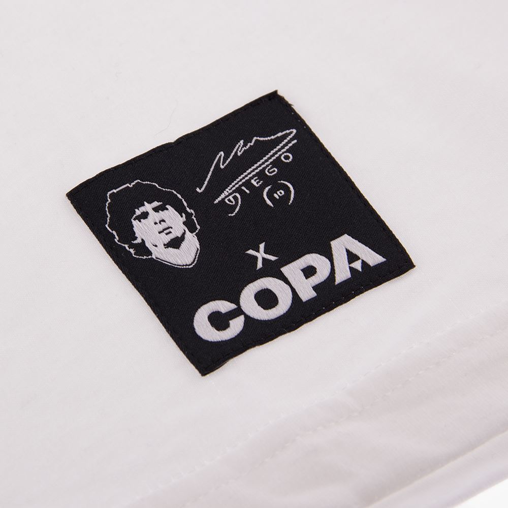 COPA Football Maradona X COPA Napoli Home Jersey T-Shirt - Official Soccer Jersey for Fans, Streetwear & Game Day Outfits