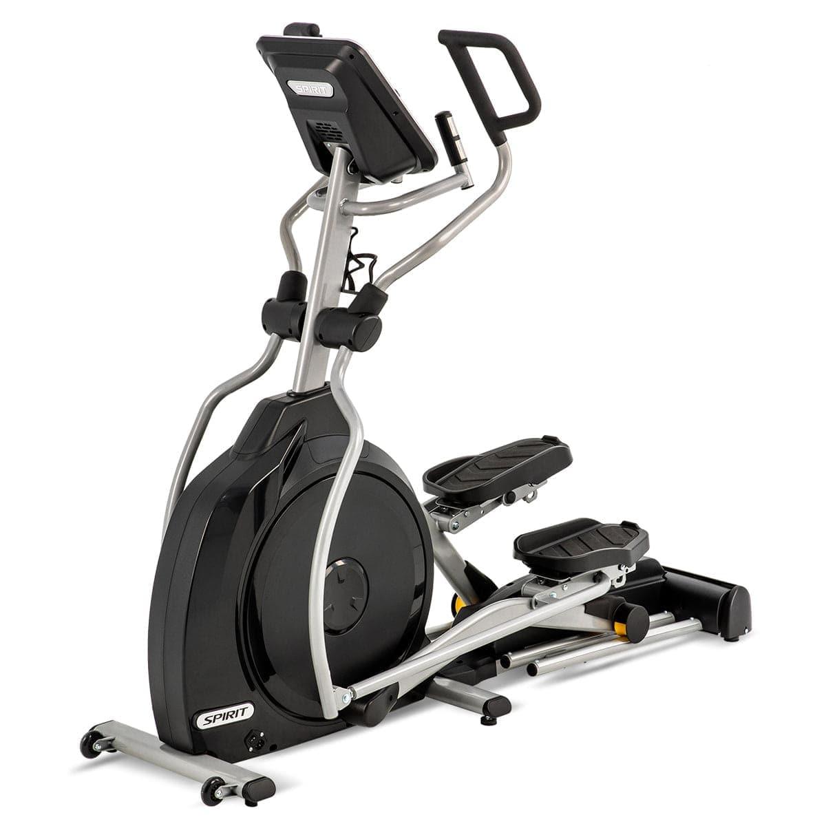 Spirit Fitness XE395ENT Elliptical Machine - Low Impact Cardio Trainer for Home Gym, Full Body Workout Equipment - Perfect for Small Spaces & Apartment Fitness