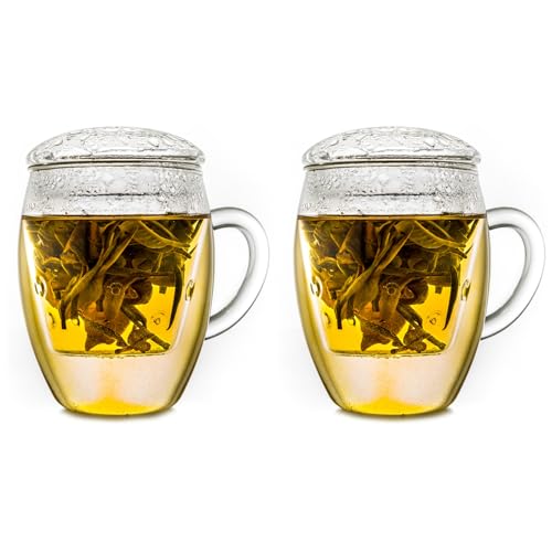 2x 14oz Glass Filter