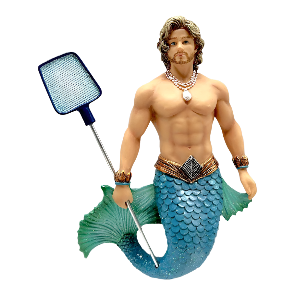 2025 New Cabana Rent Boy Mermaid Collectible Figurine - Fantasy Decor, Gift for Collectors & Mermaid Lovers - Perfect for Home Display, Themed Parties & Aquatic Collections