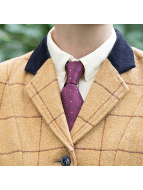 Equetech Professional Horseshoes Tie for Men - Stylish & Durable Necktie for Equestrian Enthusiasts, Perfect for Horse Riding Events, Weddings, and Business Occasions
