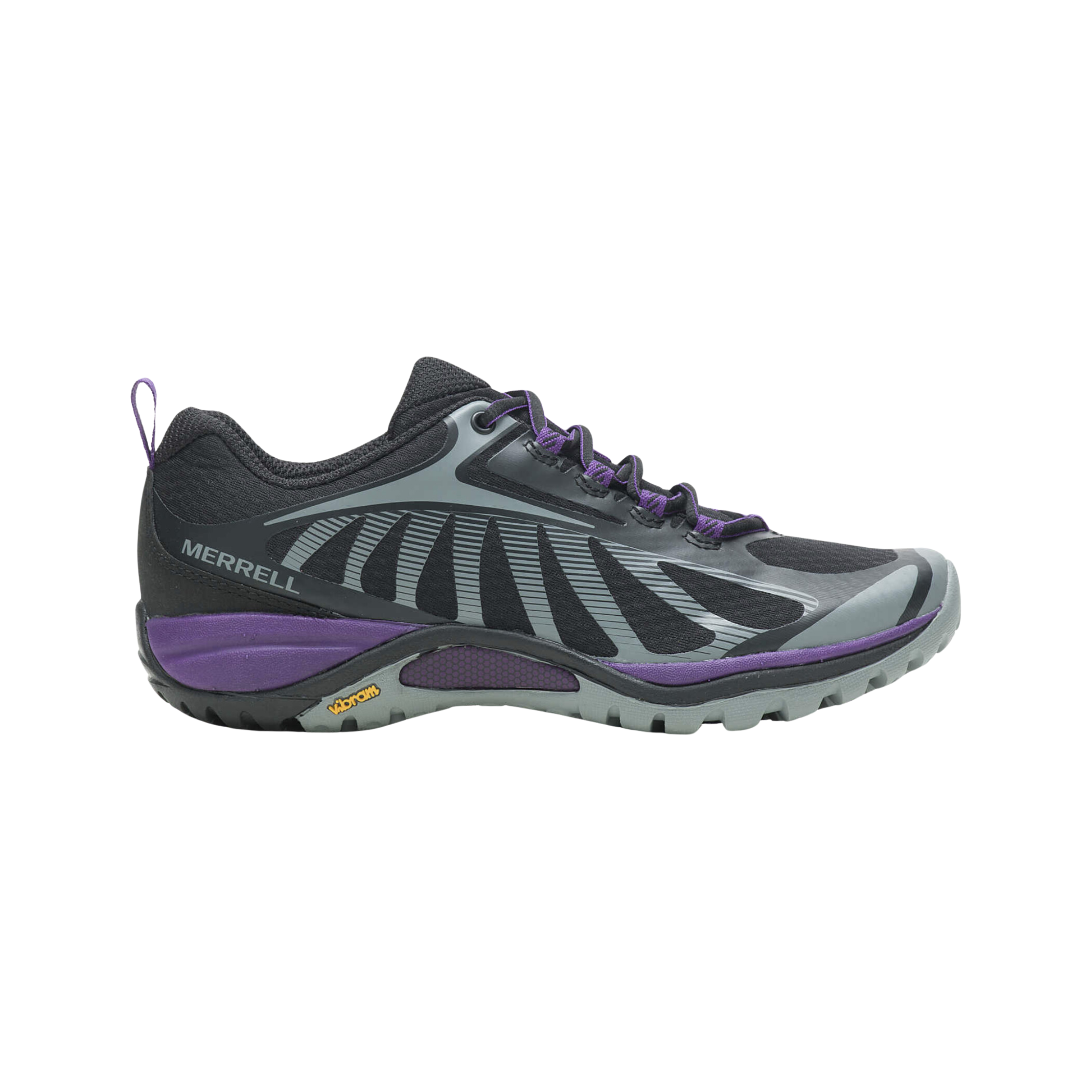 Women's Siren Edge 3 Running Shoes - Black/Acai Color - Regular Width - Lightweight & Cushioned for Road Running, Jogging & Gym Workouts