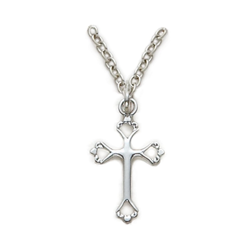 True Faith Jewelry Sterling Silver Necklace for Women - Elegant Cross Pendant Necklace, 925 Silver Chain, Perfect Gift for Birthday, Anniversary & Christmas | Everyday Wear, Church, Special Occasions