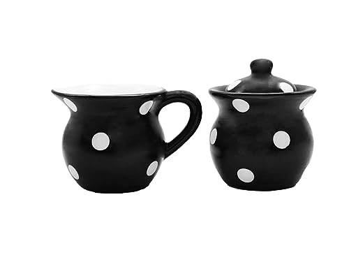 Black Polka Dot