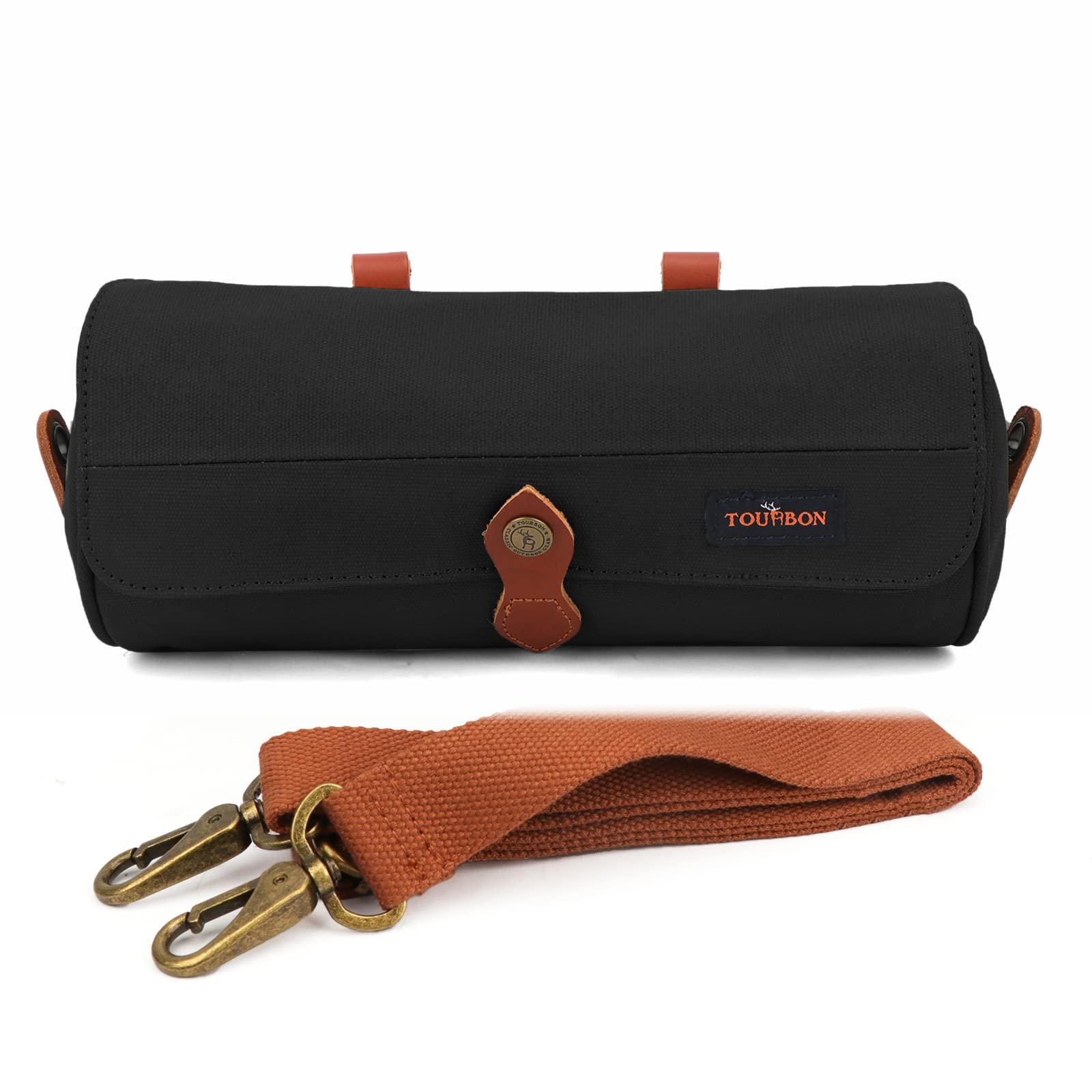 TOURBON Waterproof Bike Saddle Bag - Bicycle Seat Pouch for Phone, Tools & Accessories - Handlebar Storage for Cycling, Commuting & Outdoor Adventures