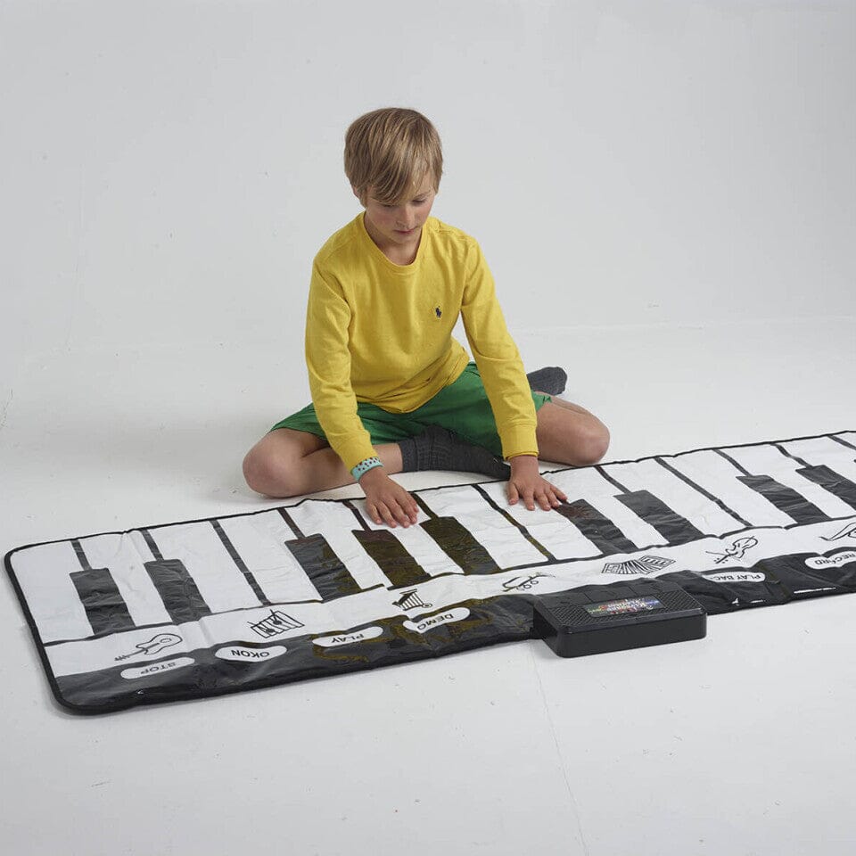 Giant Piano Mat - 88-Key Large Floor Keyboard Playmat for Kids & Adults - Fun Musical Toy for Home, Parties & Learning - Interactive Dance & Music Game