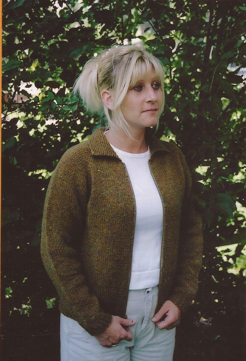 Knitting Pure & Simple Pattern No. 201 - Neck Down Jacket Knitting Pattern PDF Download | Cozy Winter Cardigan & Sweater Knitting Guide for Beginners | Perfect for Home Crafting & Gift Making